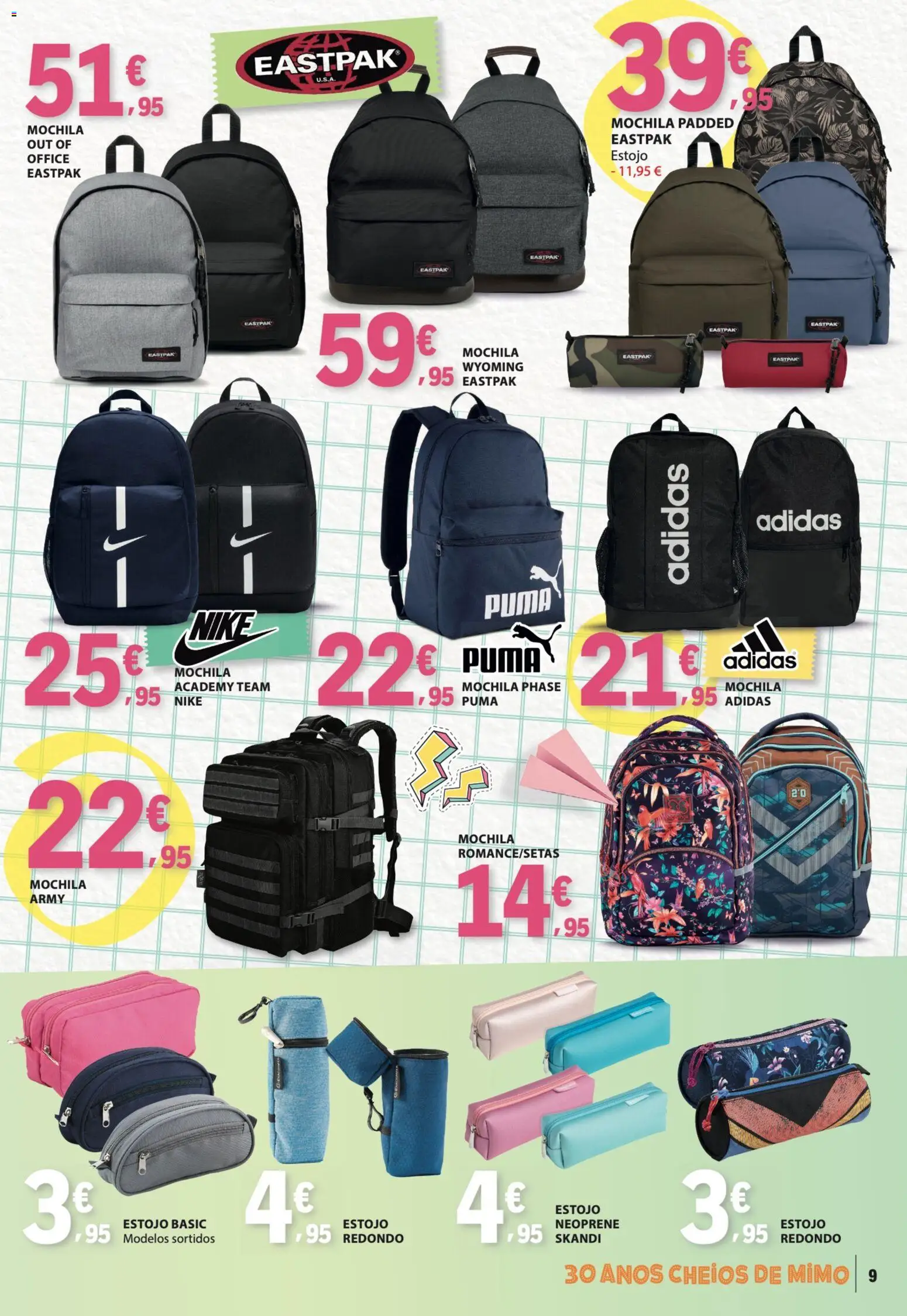 E.Leclerc - Folheto Regresso Às Aulas 1 │ válido de 04/08/2026 | Página: 9 | Produtos: Mochila