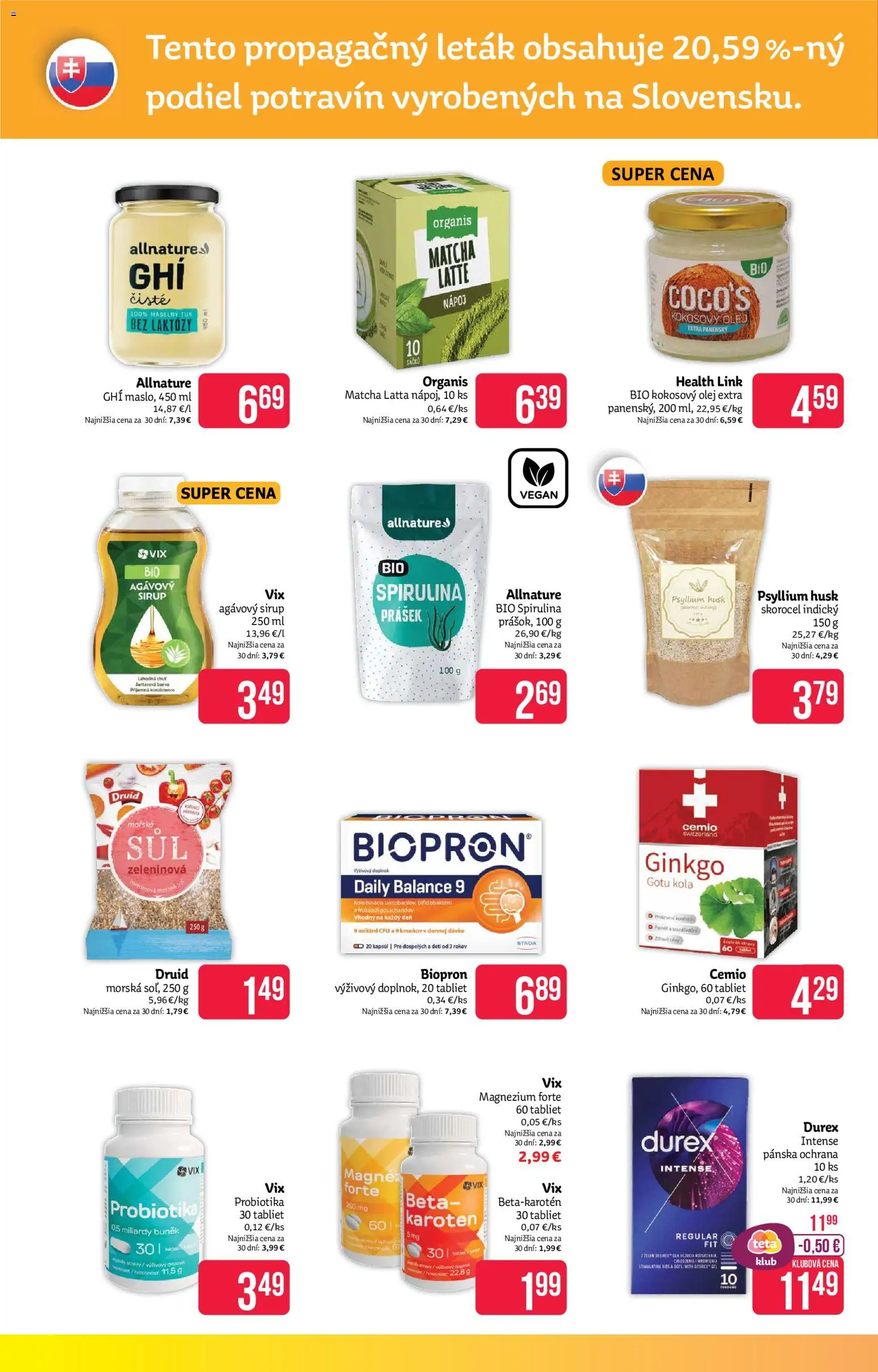 Nové Teta drogerie akcie – leták je platný od 22.06.2026 | Strana: 12
