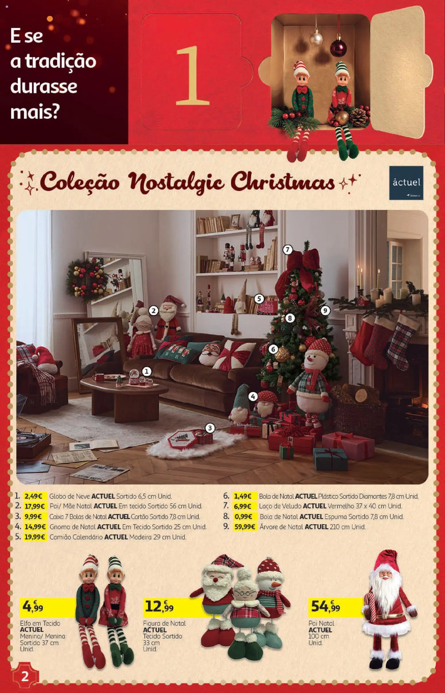 Auchan Presentes │ válido de 01/11/2026 | Página: 2 | Produtos: Árvore de natal, Caixa