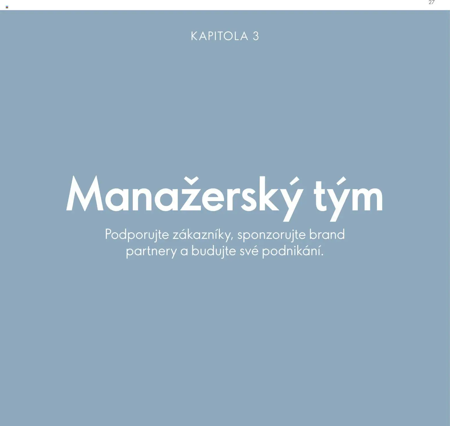 Oriflame katalog Plán odměn pro Brand Partnery od 21.07.2026 | Strana: 27