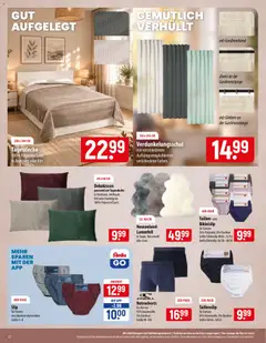 Famila Prospekt ab 19.10.2026 gültig | Seite: 22 | Produkte: Tagesdecke, Bad, Slip