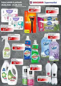 Ofertele Unicarm valabile de la 29.06.2026 | Pagină: 6 | Produse: Zmeură, Aloe vera, Yazı tahtası kalemi, Balsam