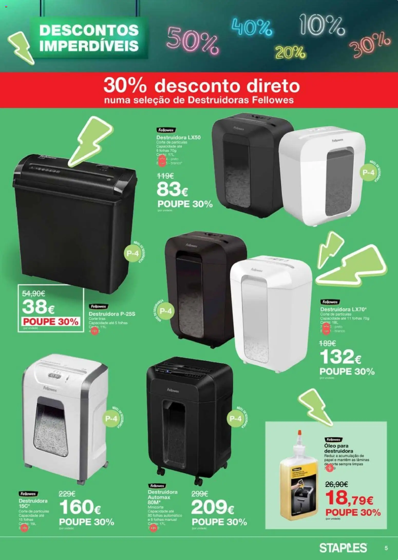 Staples Descontos Imperdíveis │ válido de 15.06.2026 | Página: 5 | Produtos: Óleo