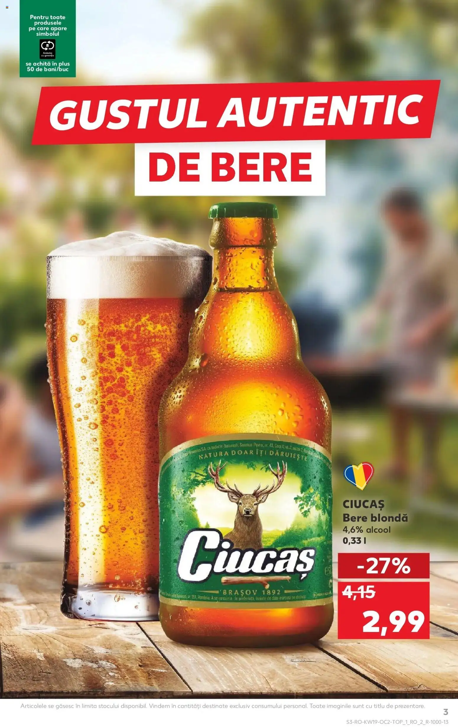 Noul catalog Kaufland – valabil de la 06.05.2026 | Pagină: 3 | Produse: Bere