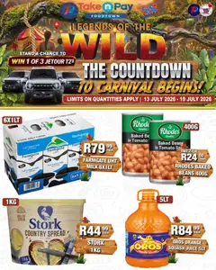 Take n Pay specials catalogue – valid from 13/07/2026