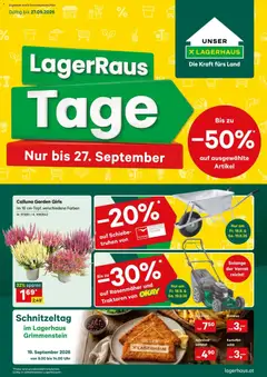 Lagerhaus - Wochen Angebote ab 14.09.2026 gültig