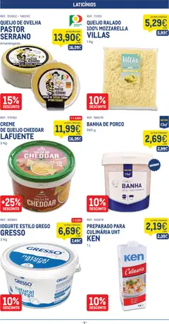 Pré-visualização Makro folheto válido de 06/10/2026 | Página: 8 | Produtos: Salsa, Banha de porco, Queijo, Iogurte