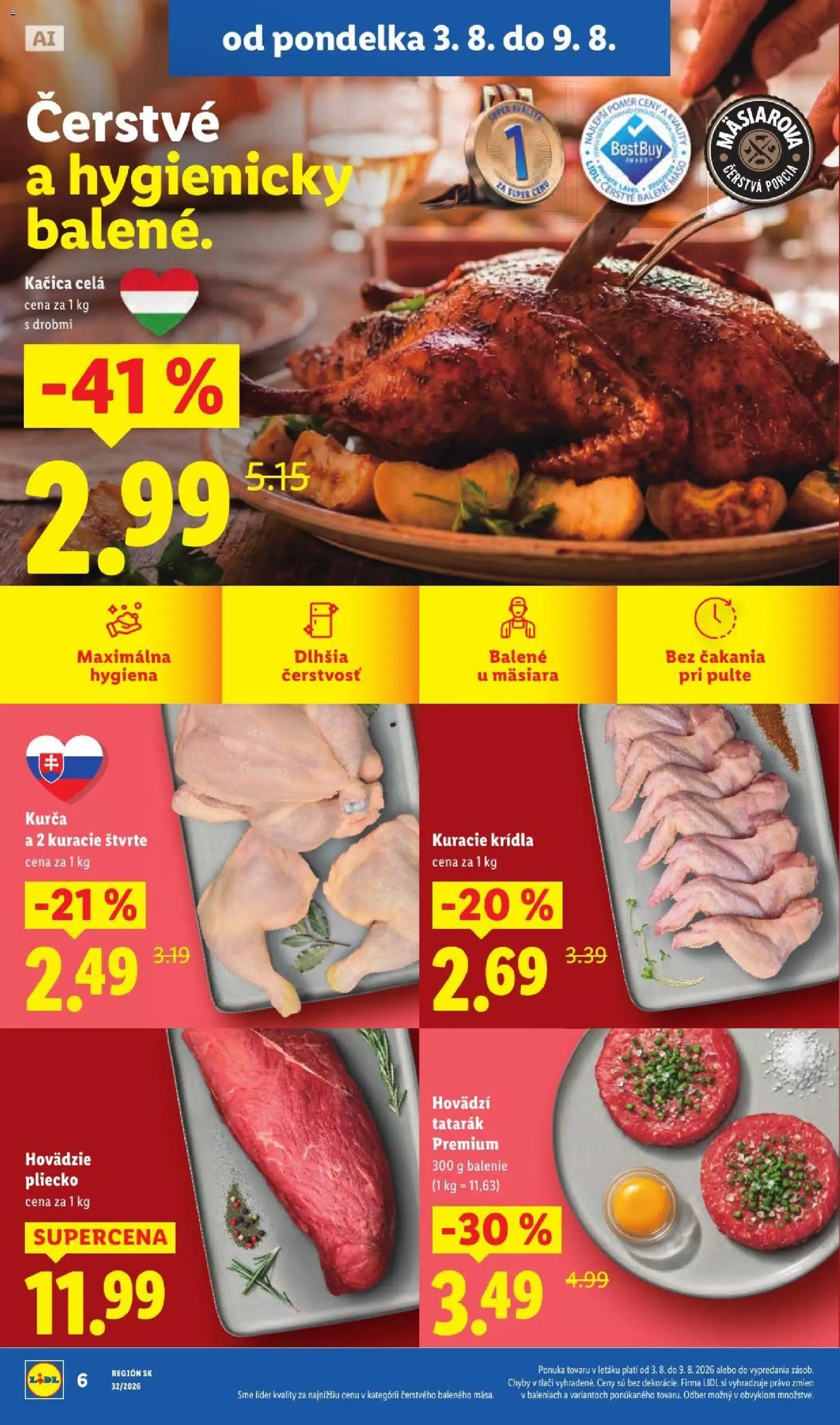 Nové Lidl akcie – leták je platný od 03.08.2026 | Strana: 16