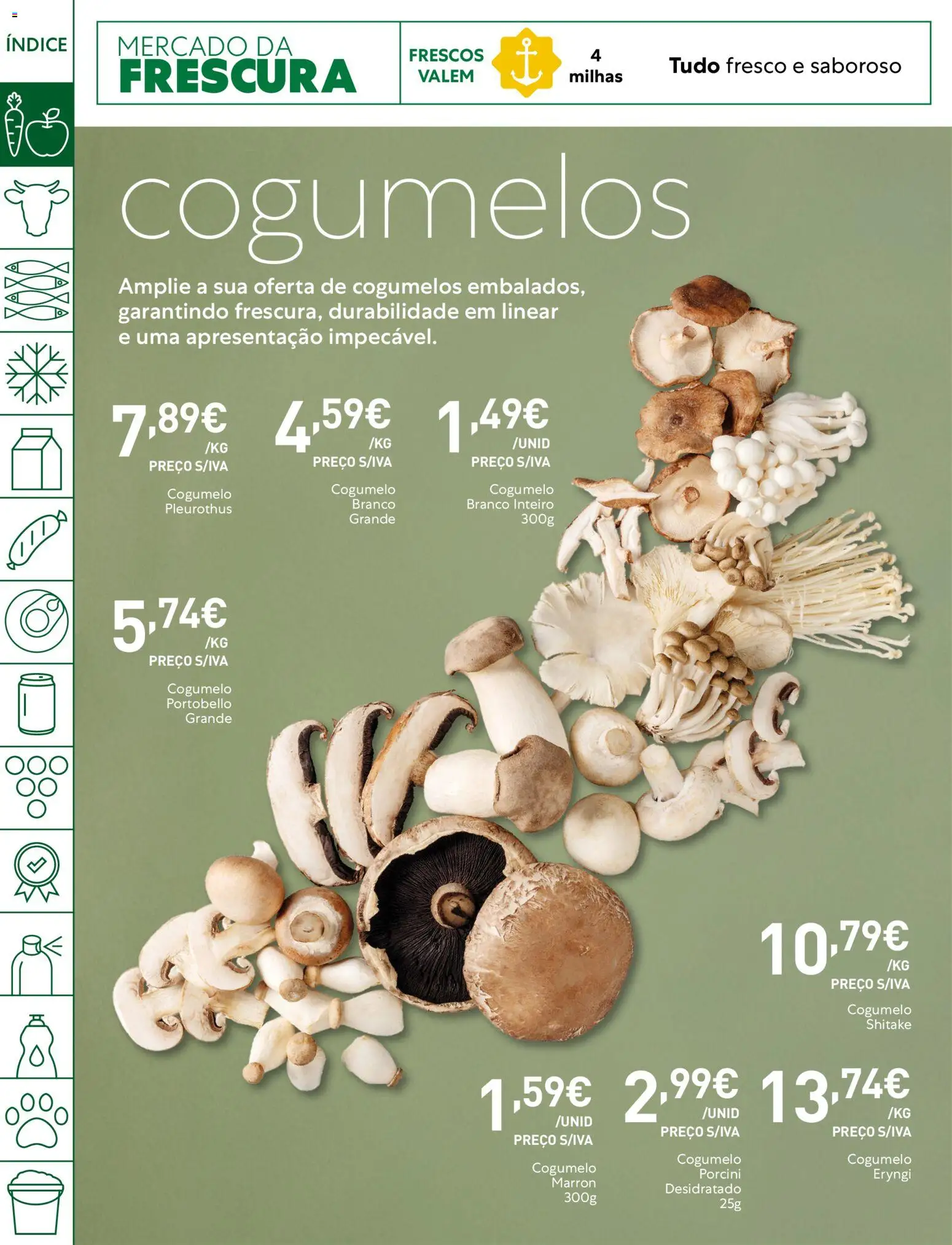 Recheio folheto Madeira │ válido de 29/09/2026 | Página: 2 | Produtos: Cogumelos