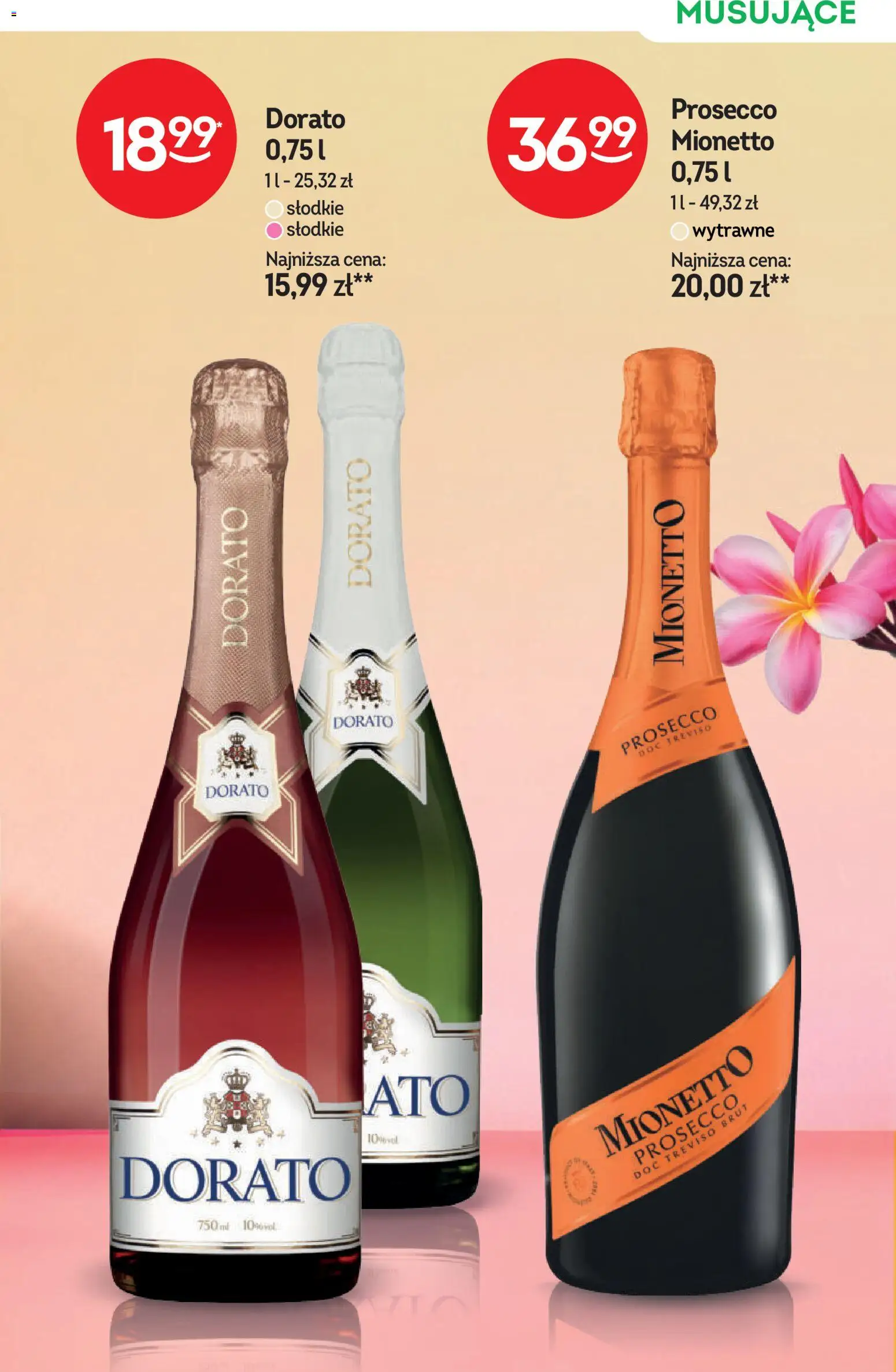 Żabka gazetka - Katalog win od 22.07.2026 | Strona: 17 | Produkty: Mionetto prosecco, Prosecco