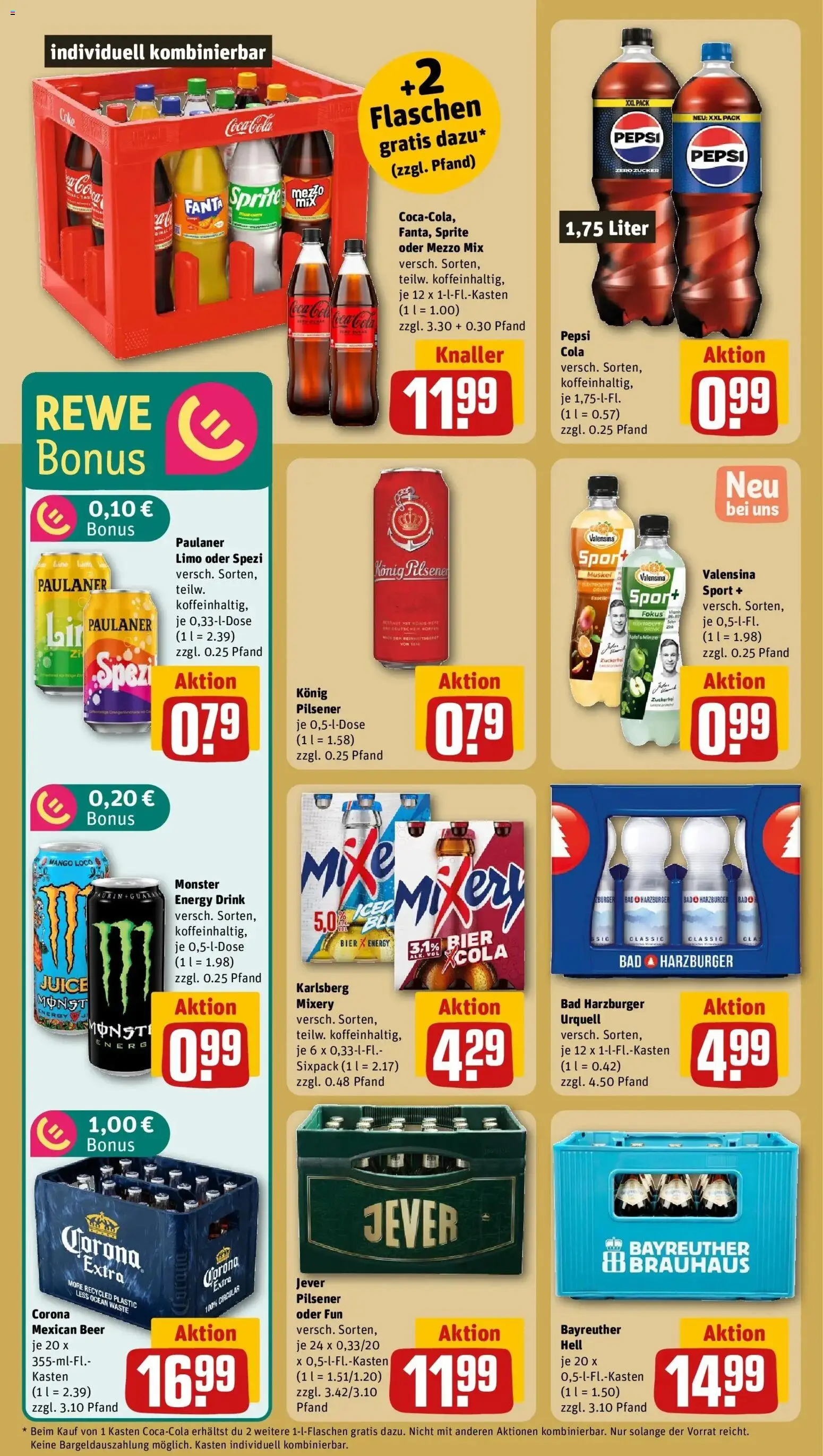 REWE Prospekt ab 04.05.2026 zum Blättern » Angebote | Seite: 24 | Produkte: Mezzo mix, Fanta, Sprite, Oder mezzo mix