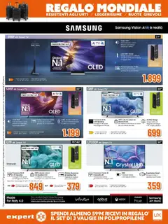 Anteprima del volantino Expert volantino valido a partire dal 04.06.2026 | Pagina: 7 | Prodotti: Telecomando, smart TV, TV, Samsung