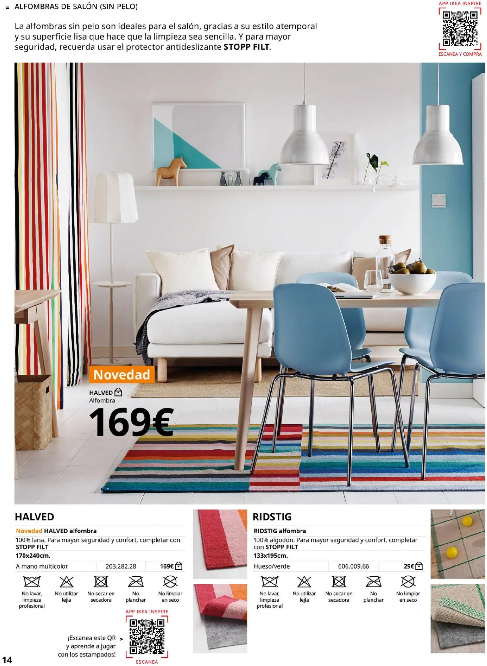 IKEA - Alfombra │ válido desde el 01/09/2026 | Página: 14 | Productos: Salón, Secadora, Alfombra