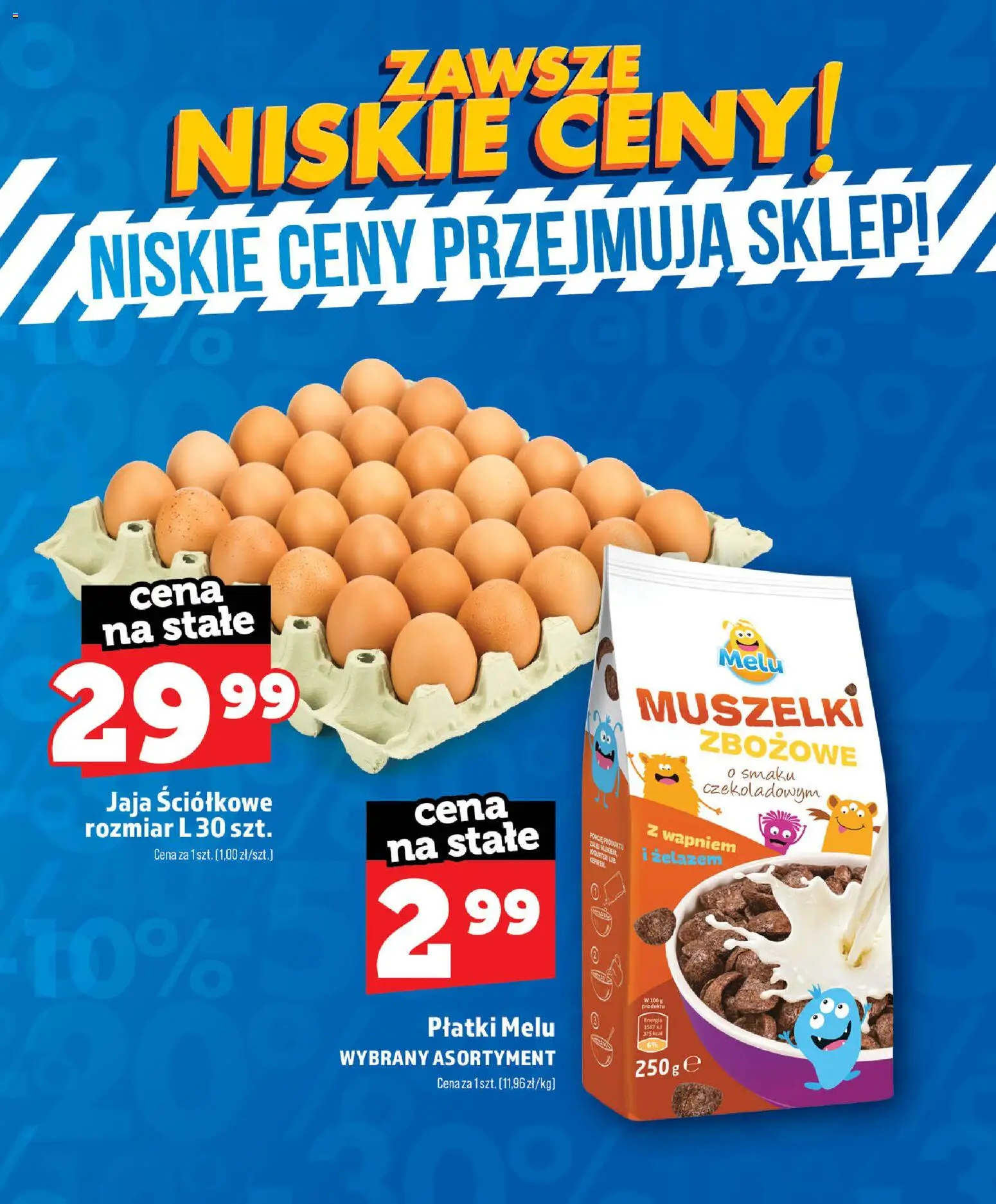 Topaz gazetka - Zawsze Niskie Ceny od 01.07.2026 | Strona: 8 | Produkty: Płatki, Jaja