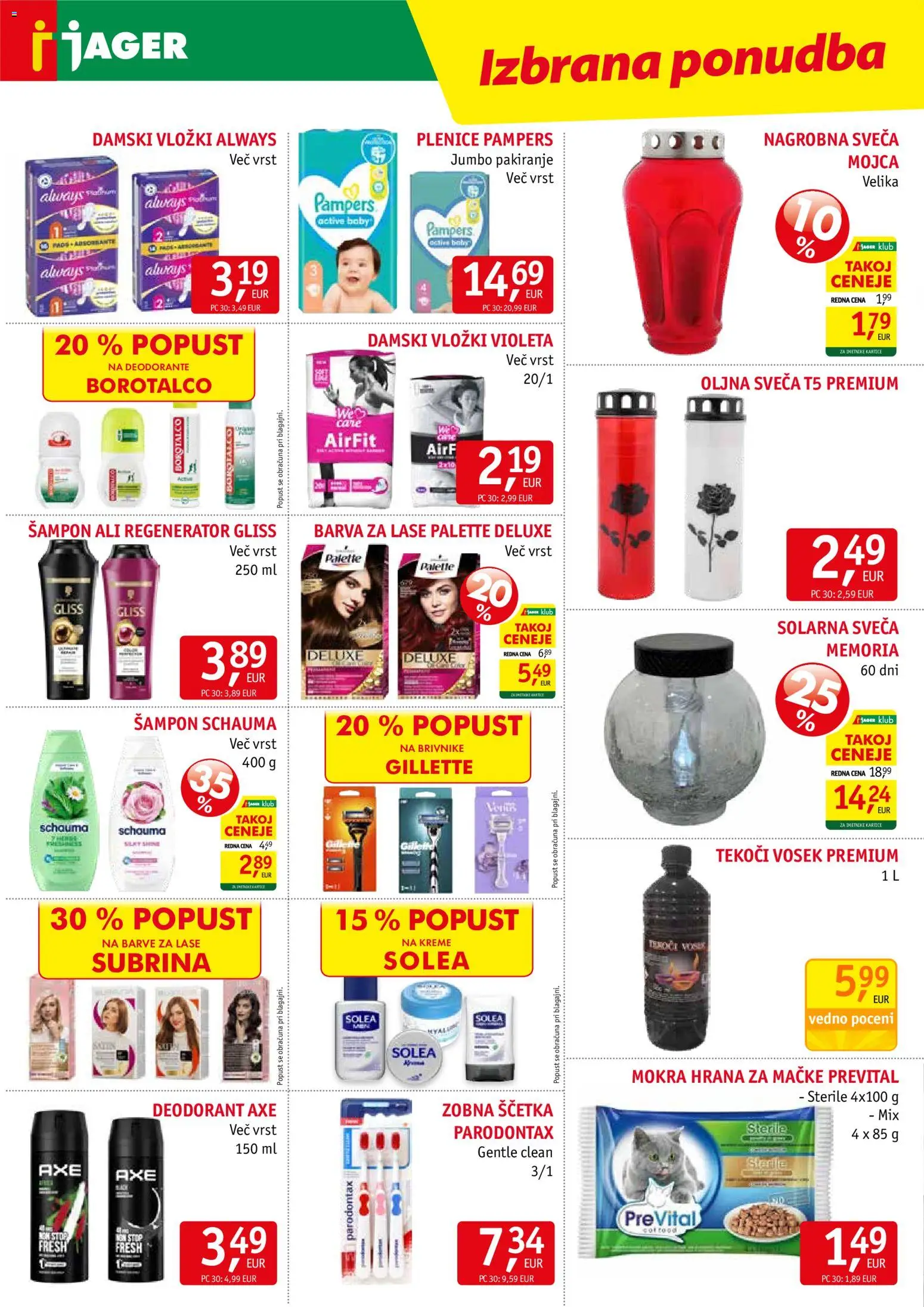 Novi Jager katalog ponudbe – veljaven od 30.09.2026 | Stran: 14