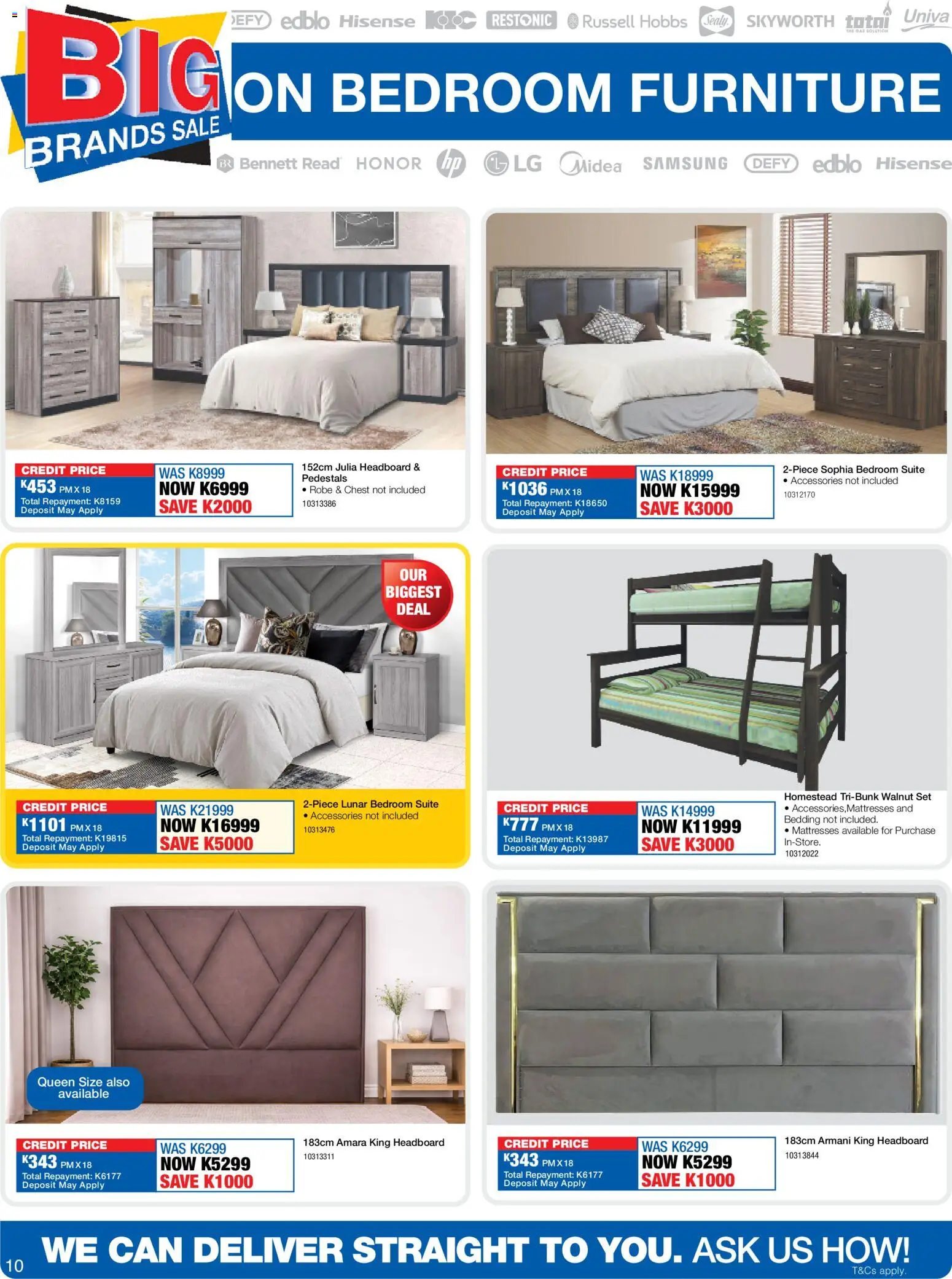 New OK Furniture catalogue – valid from 13.04.2026 | Page: 10 | Products: Headboard