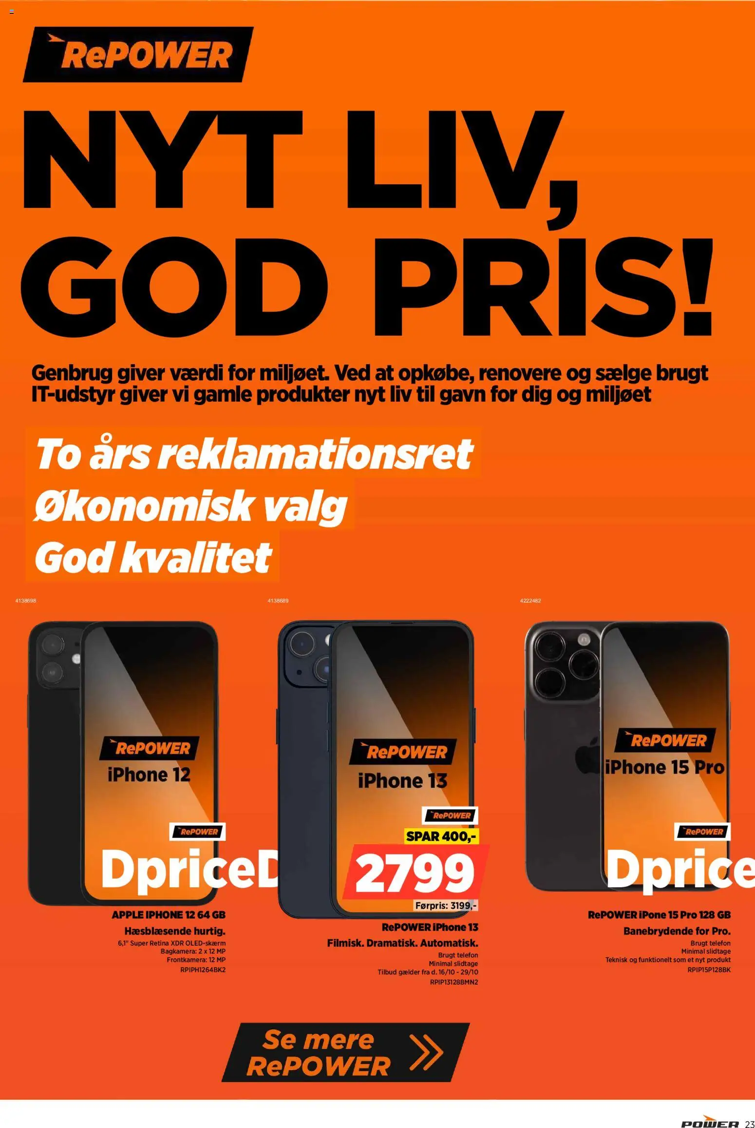 Power tilbudsavis – gyldig fra 16/10/2026 | Side: 23