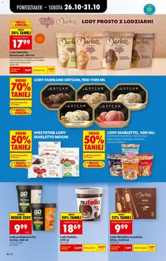 Pogląd oferty "Lody Nutella, 470 ml, Nutella" - ważna od 26.10.2026 | Strona: 58