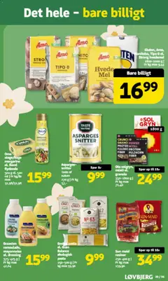 Løvbjerg - Tilbudsavis uge 19 gyldig fra 01.05.2026 | Side: 18 | Produkter: Pasta, Dressing, Müsli, Asparges