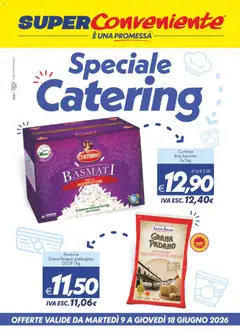 Anteprima del volantino SuperConveniente volantino Catering Enna, Misterbianco valido a partire dal 09.06.2026