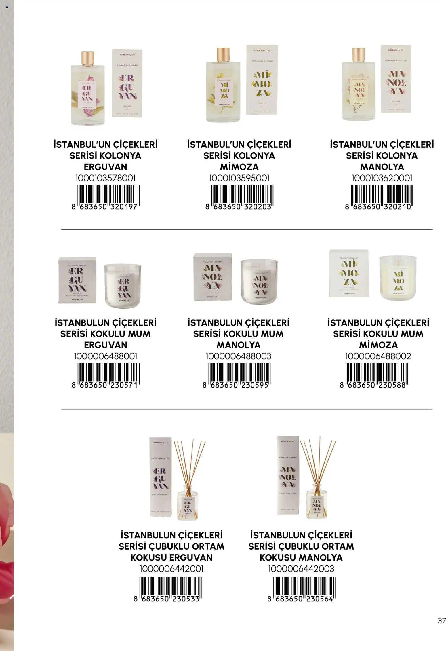 Karaca Home Katalog Dekoratif - İlkbahar / Yaz 2026 - 01 Mart 2026 tarihinden itibaren geçerlidir | Sayfa: 37 | Ürünler: Kokulu mum