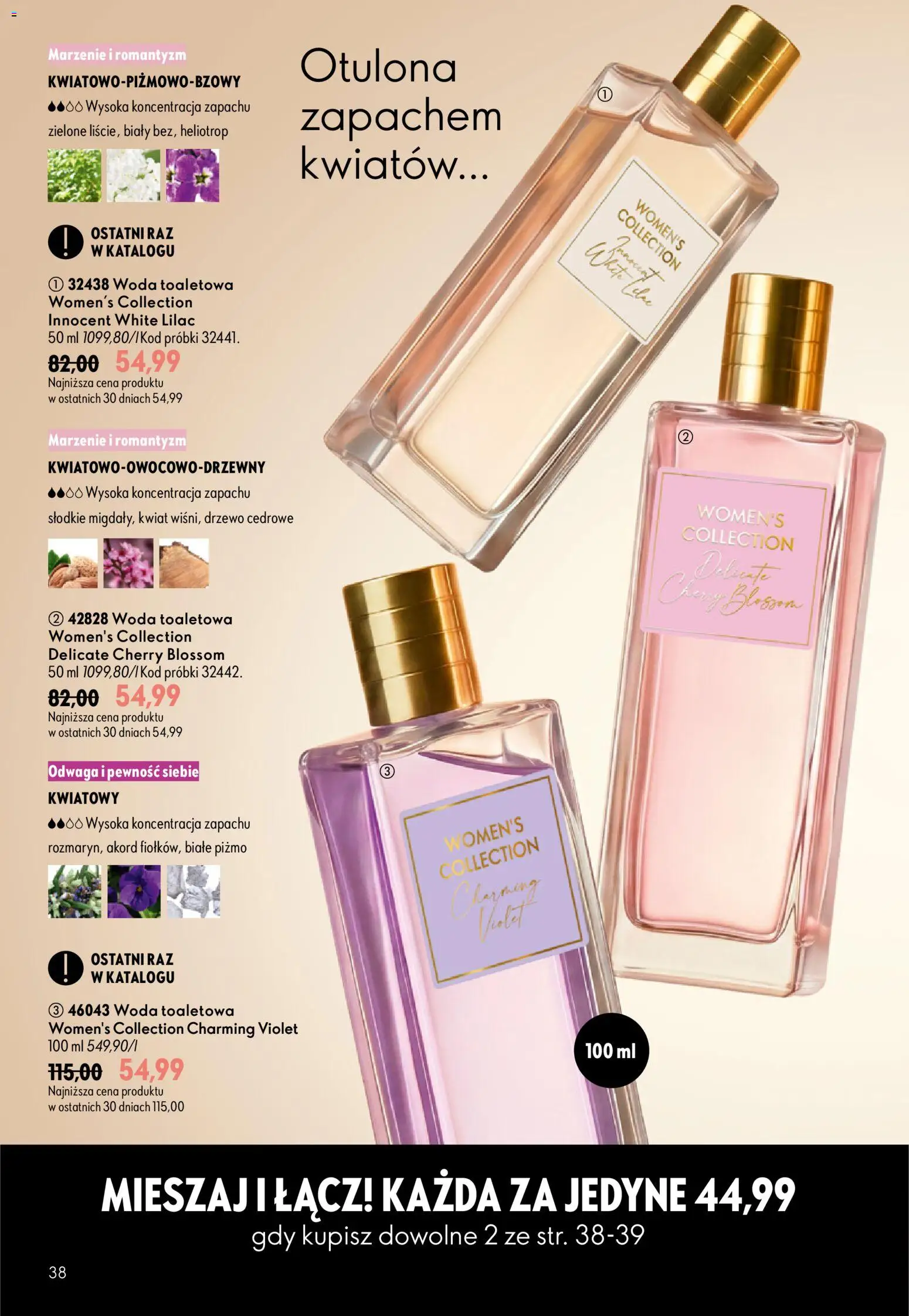 Oriflame Katalog 13 2026 od 09.09.2026 | Strona: 38 | Produkty: Woda toaletowa, Woda