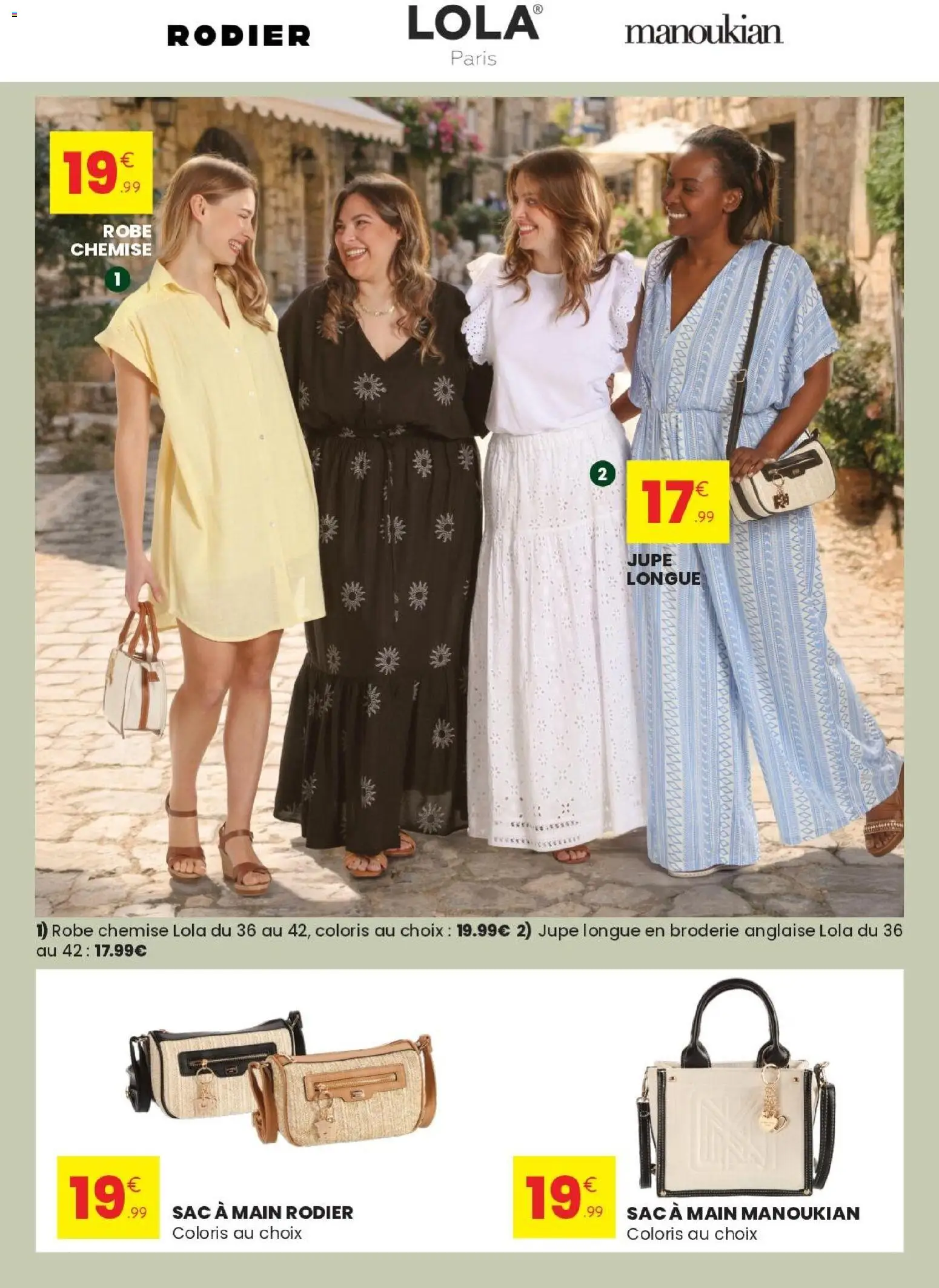 {H1} | Page: 2 | Produits: Robe, Jupe, Jupe longue, Sac à main