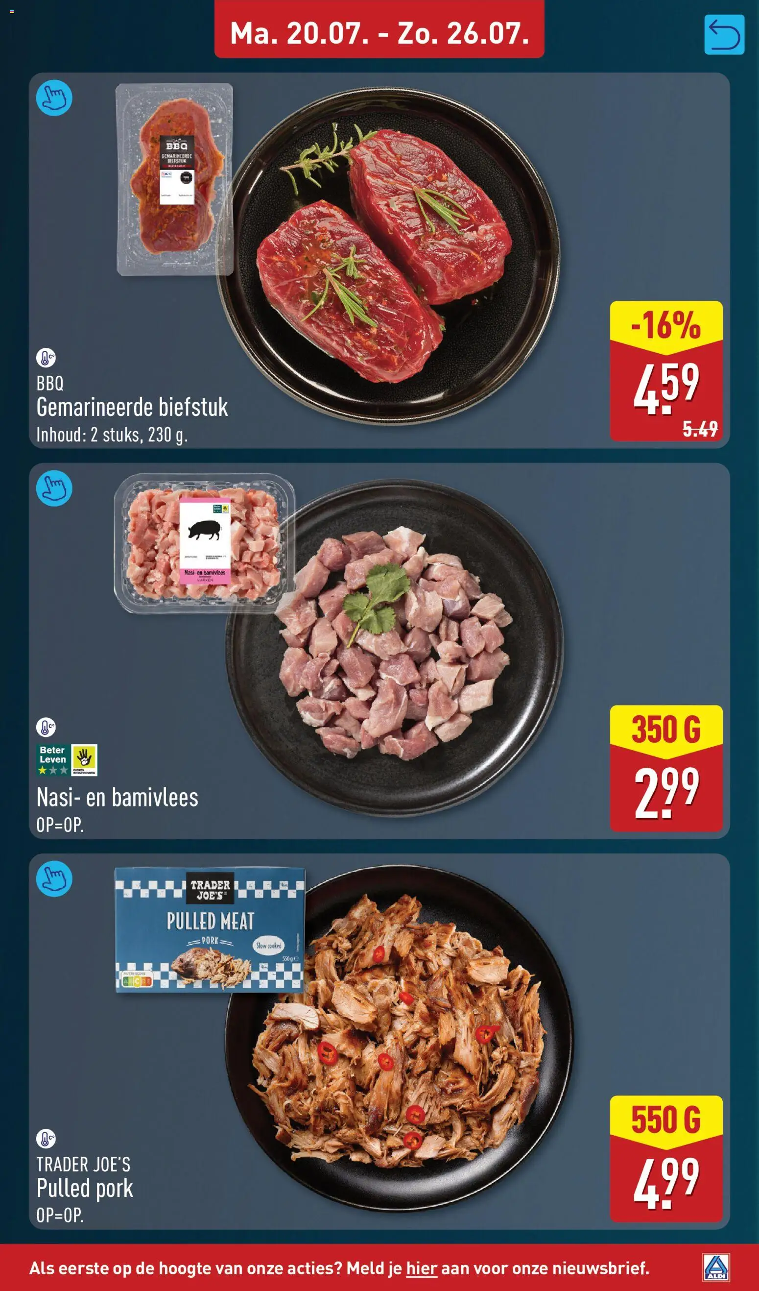 {H1} | Pagina: 9 | Producten: Pulled pork, Biefstuk, Steak