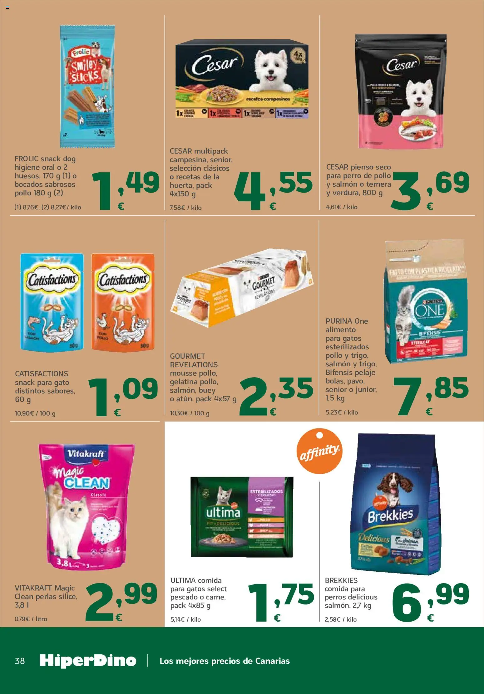 HiperDino folleto │ válido desde el 23/06/2026 | Página: 38 | Productos: Gelatina, Mousse, Pescado