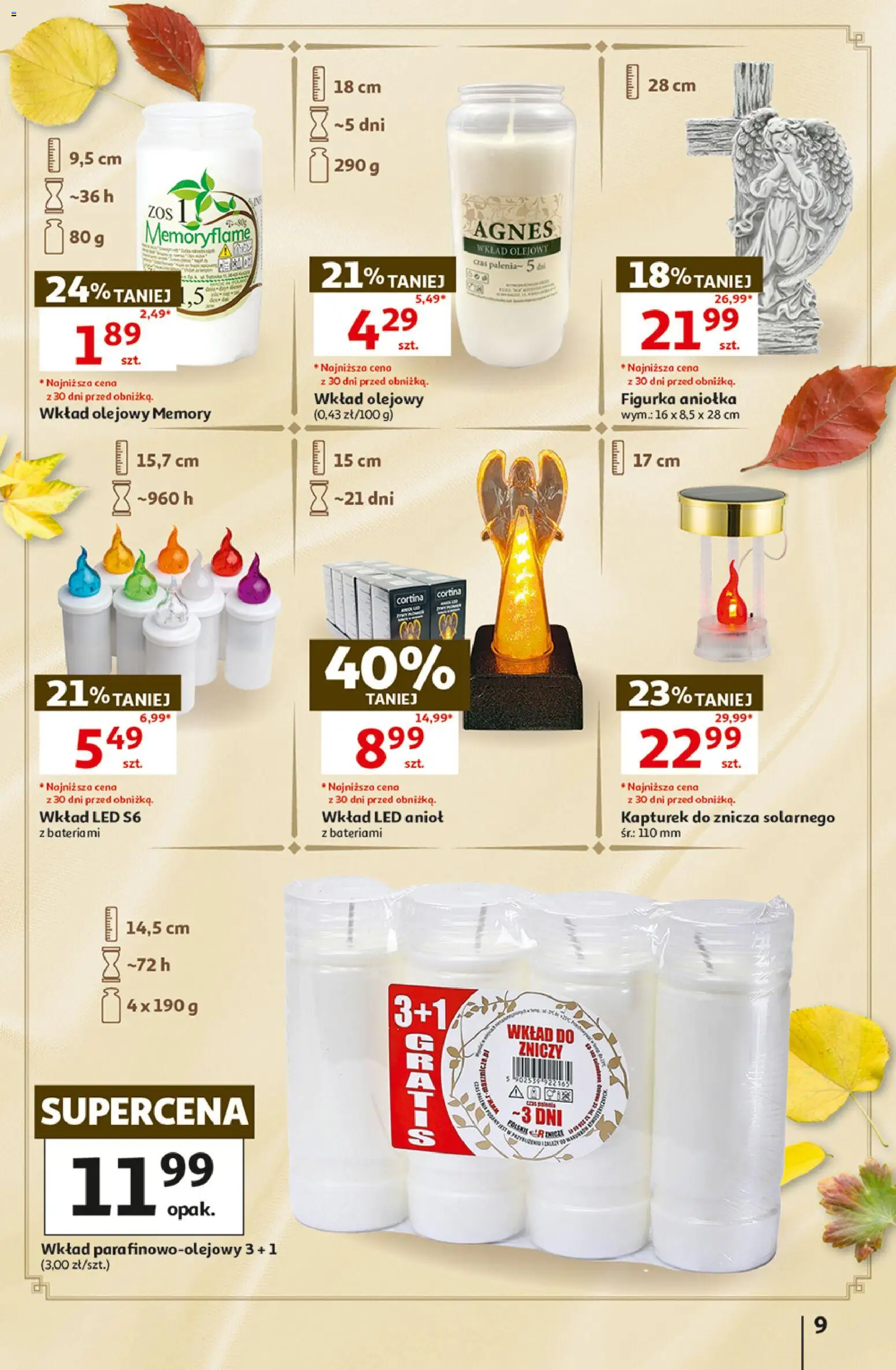 Auchan gazetka - Hipermarket od 15.10.2026 | Strona: 9 | Produkty: Bateria