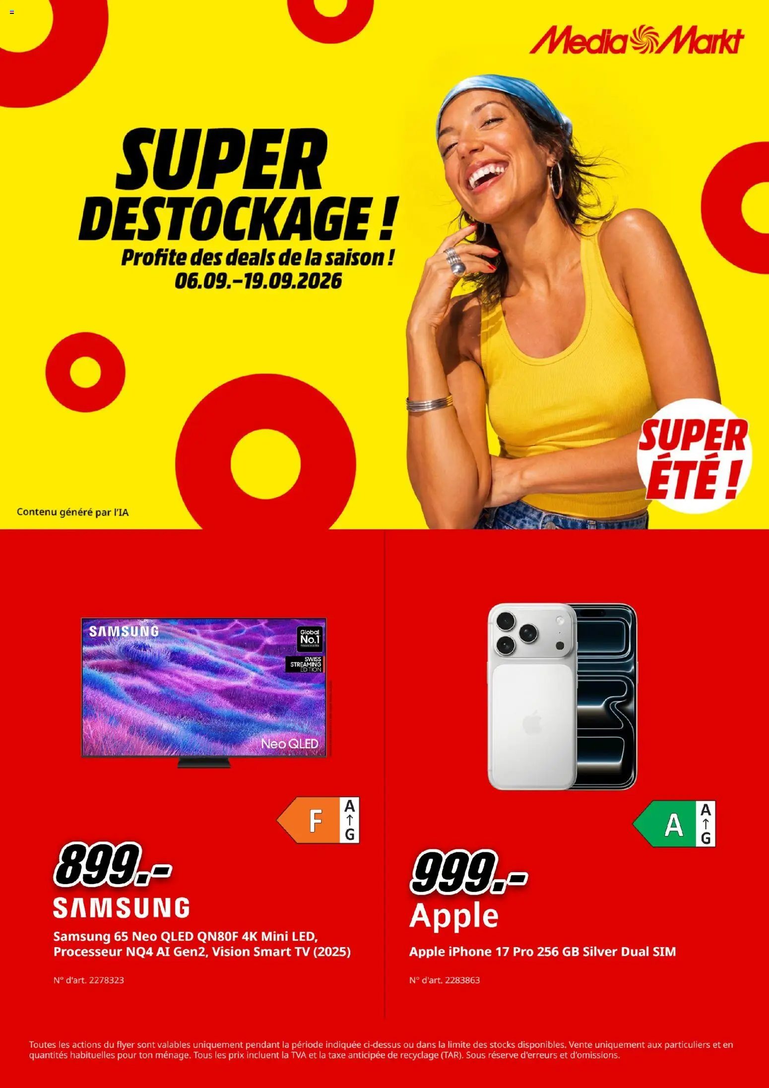 Media Markt aktionen FR – gültig ab 06.09.2026 | Seite: 1