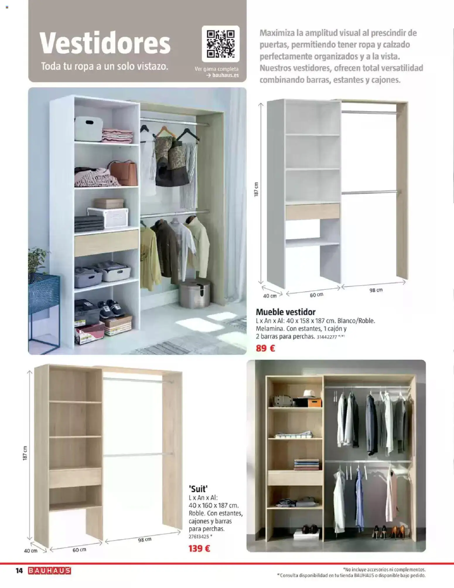Bauhaus Ordenación │ válido desde el 18/08/2026 | Página: 14 | Productos: Ropa