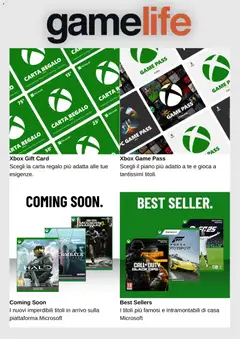 Anteprima del volantino Gamelife volantino valido a partire dal 19/07/2026 | Pagina: 6 | Prodotti: Tè, PC, Xbox, Disco