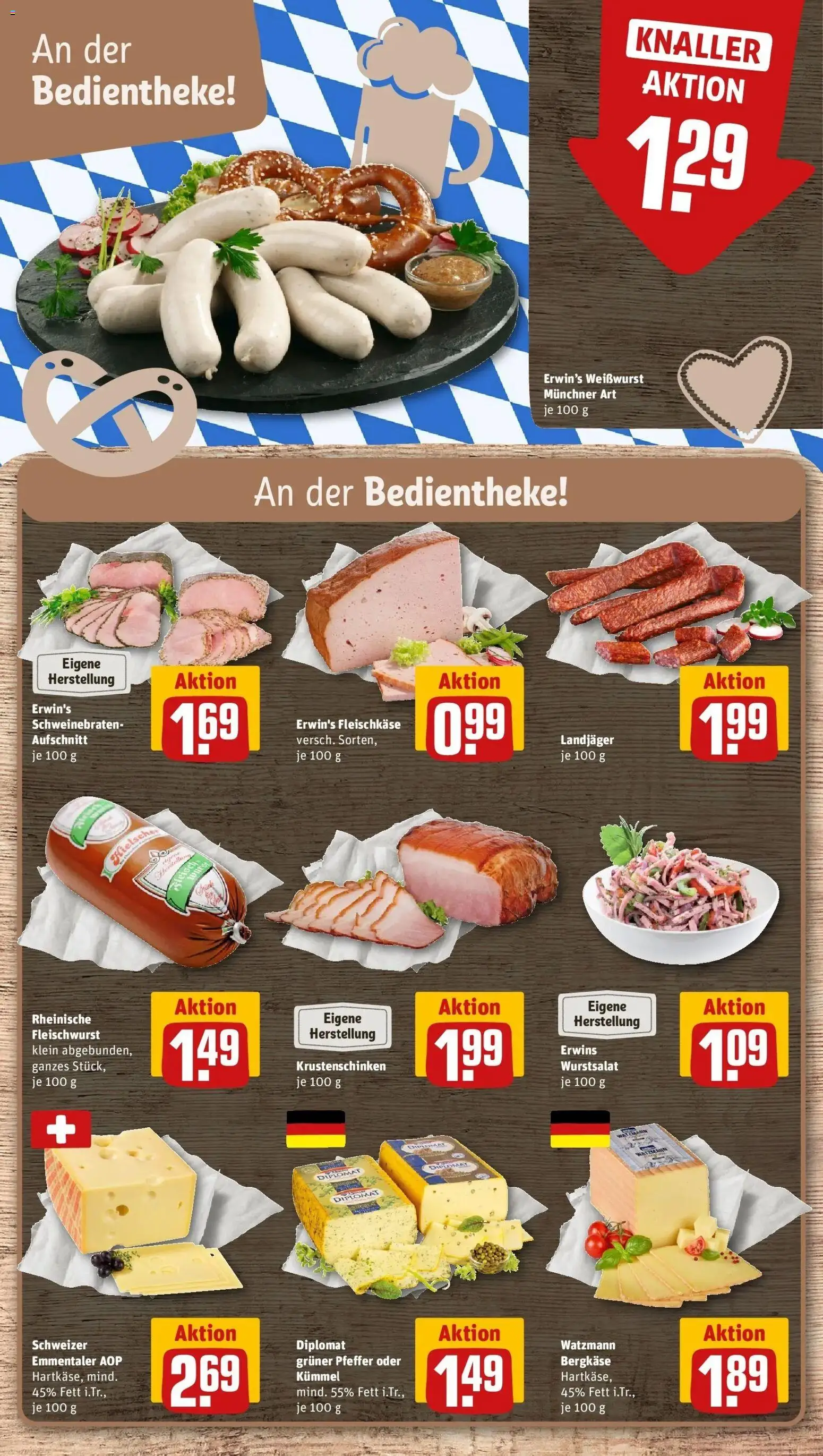 REWE Prospekt ab 14.09.2026 zum Blättern » Angebote | Seite: 7 | Produkte: Weißwurst, Pfeffer