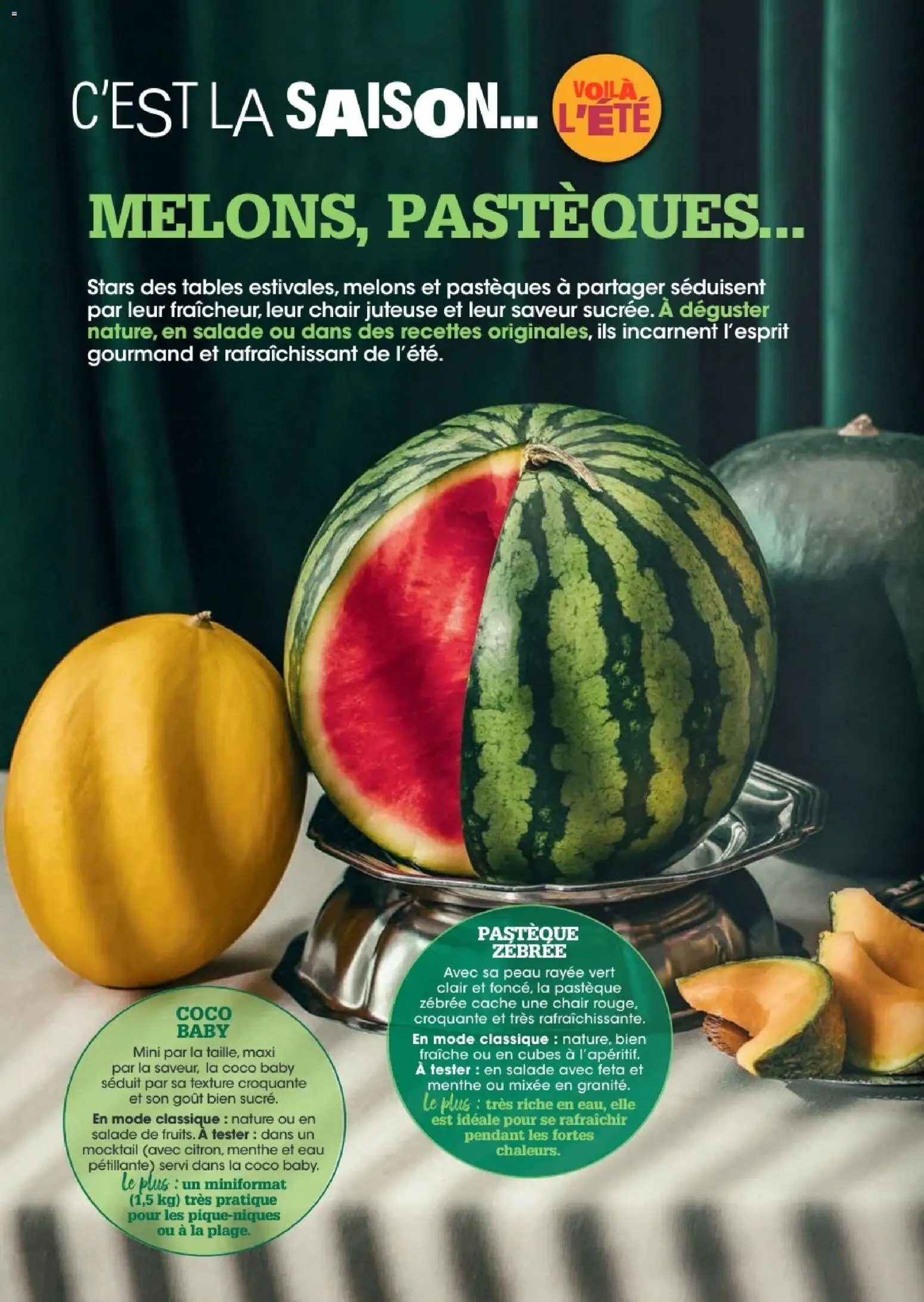 {H1} | Page: 22 | Produits: Salade, Menthe, Feta, Coco