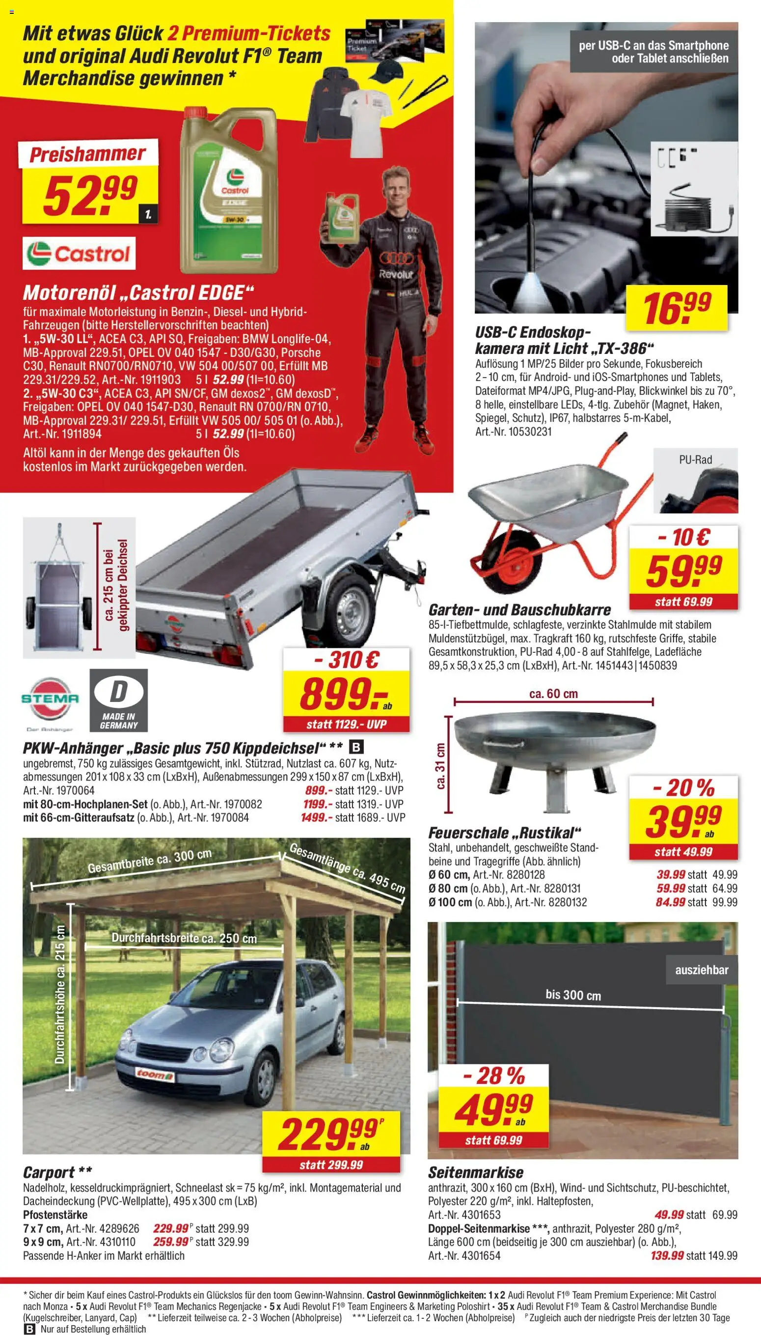 Toom Baumarkt Prospekt – gültig ab 06.06.2026 | Seite: 16 | Produkte: Kamera, Regenjacke, Bilder, Smartphone
