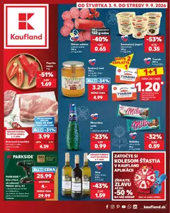 Kaufland leták platný od 03.09.2026