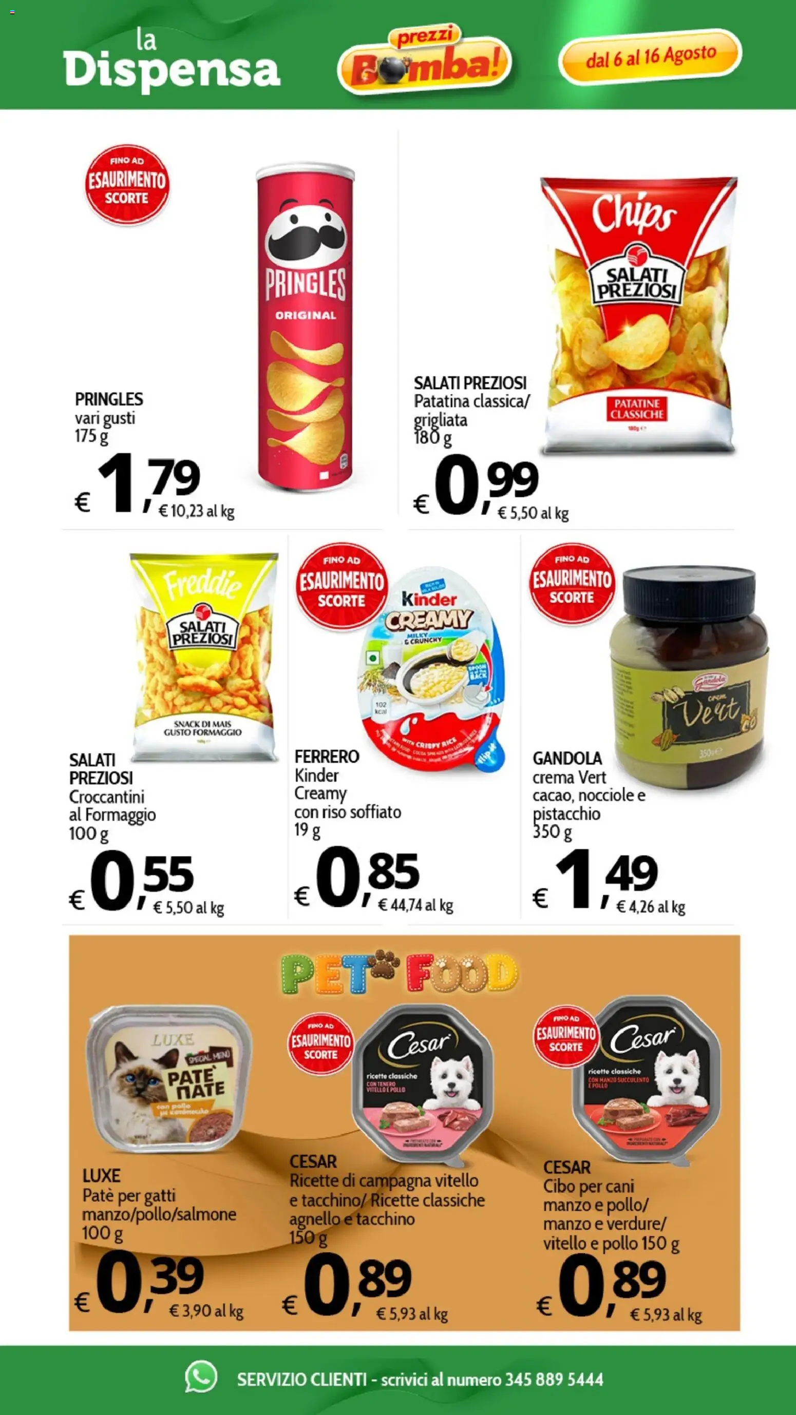 Volantino Primo Prezzo del 06/08/2026 | Pagina: 16