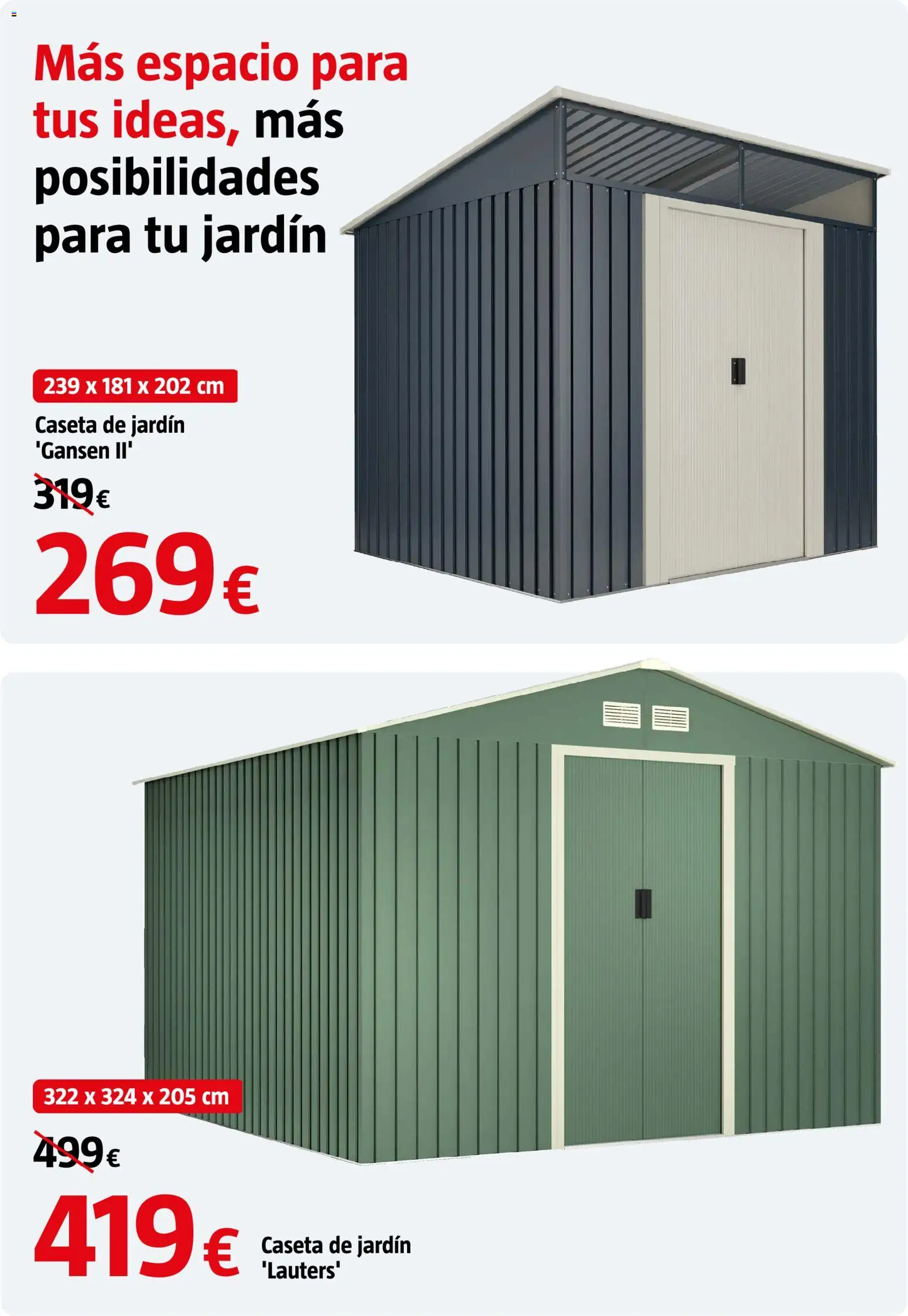 Bauhaus folleto │ válido desde el 24/09/2026 | Página: 64 | Productos: Caseta de jardín