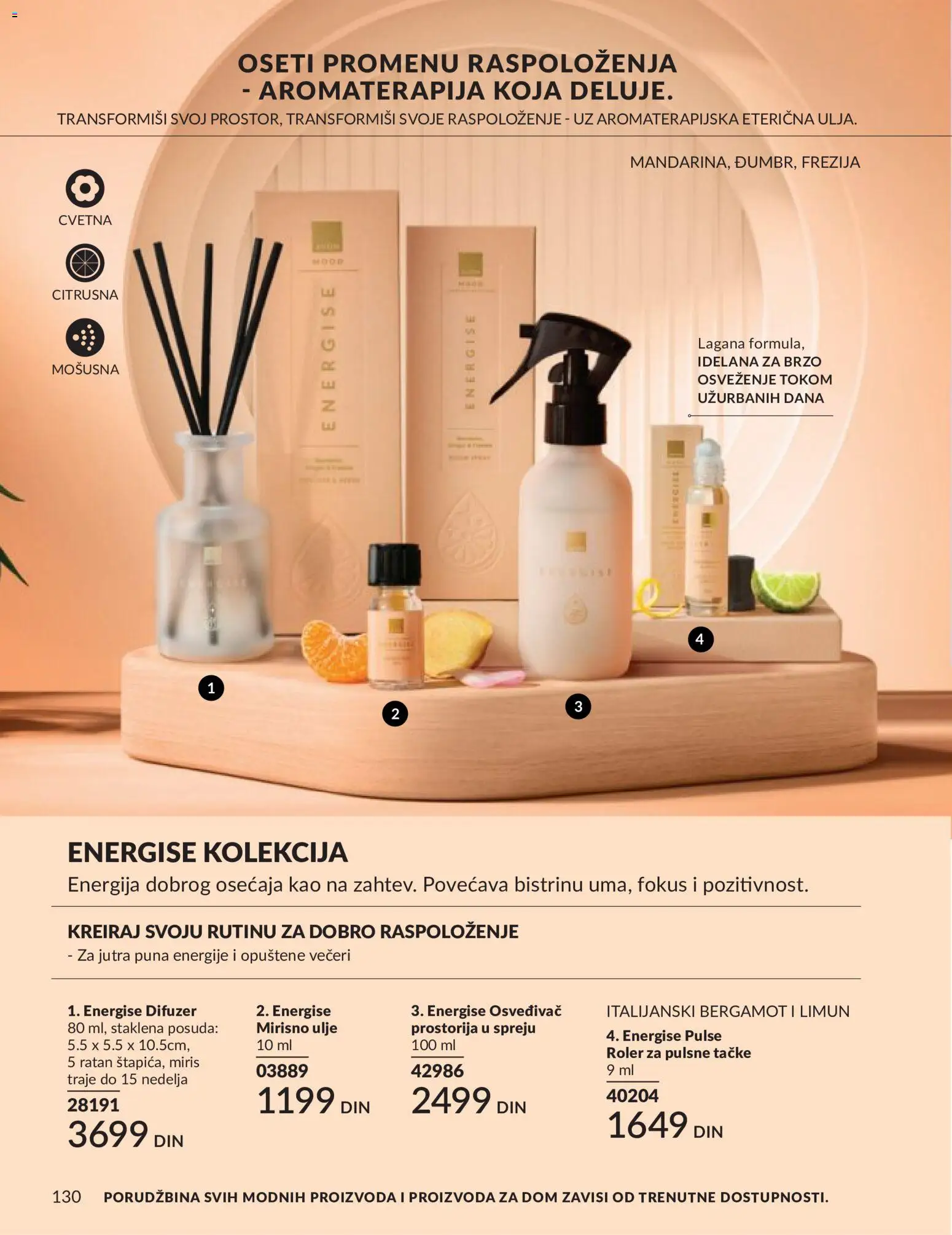 AVON katalog - važi od 01.05.2026 | Strana: 130 | Proizvode: Miris, Ulje, Difuzer, Limun