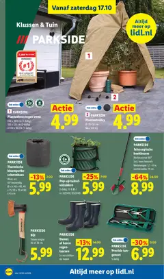 PARKSIDE, Dames, of heren, regen-, laarzen, In verschillen-, de maten - Voorbeeld van een folder van Lidl, geldig van 12-10-2026 | Pagina: 44 | Producten: Laarzen, Pot, Trolley, Borstels