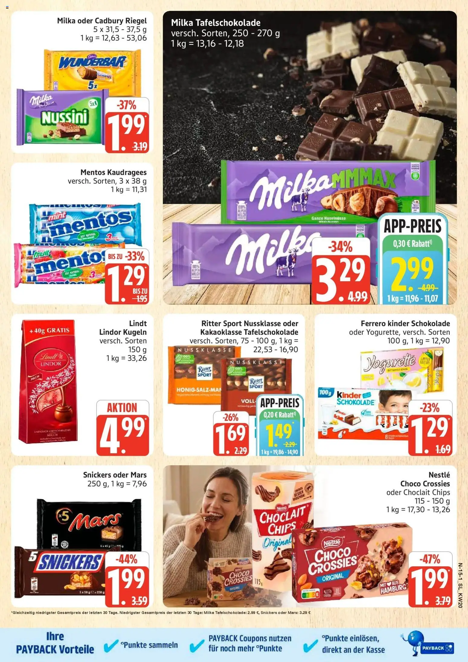 Marktkauf Prospekt Schleswig	 – gültig ab 10.05.2026 | Seite: 15 | Produkte: Yogurette, Schokolade, Milka, Mars