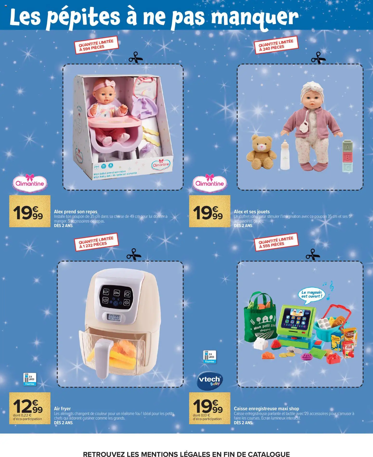{H1} | Page: 7 | Produits: Sac, Jouets, Chaise, Aliments