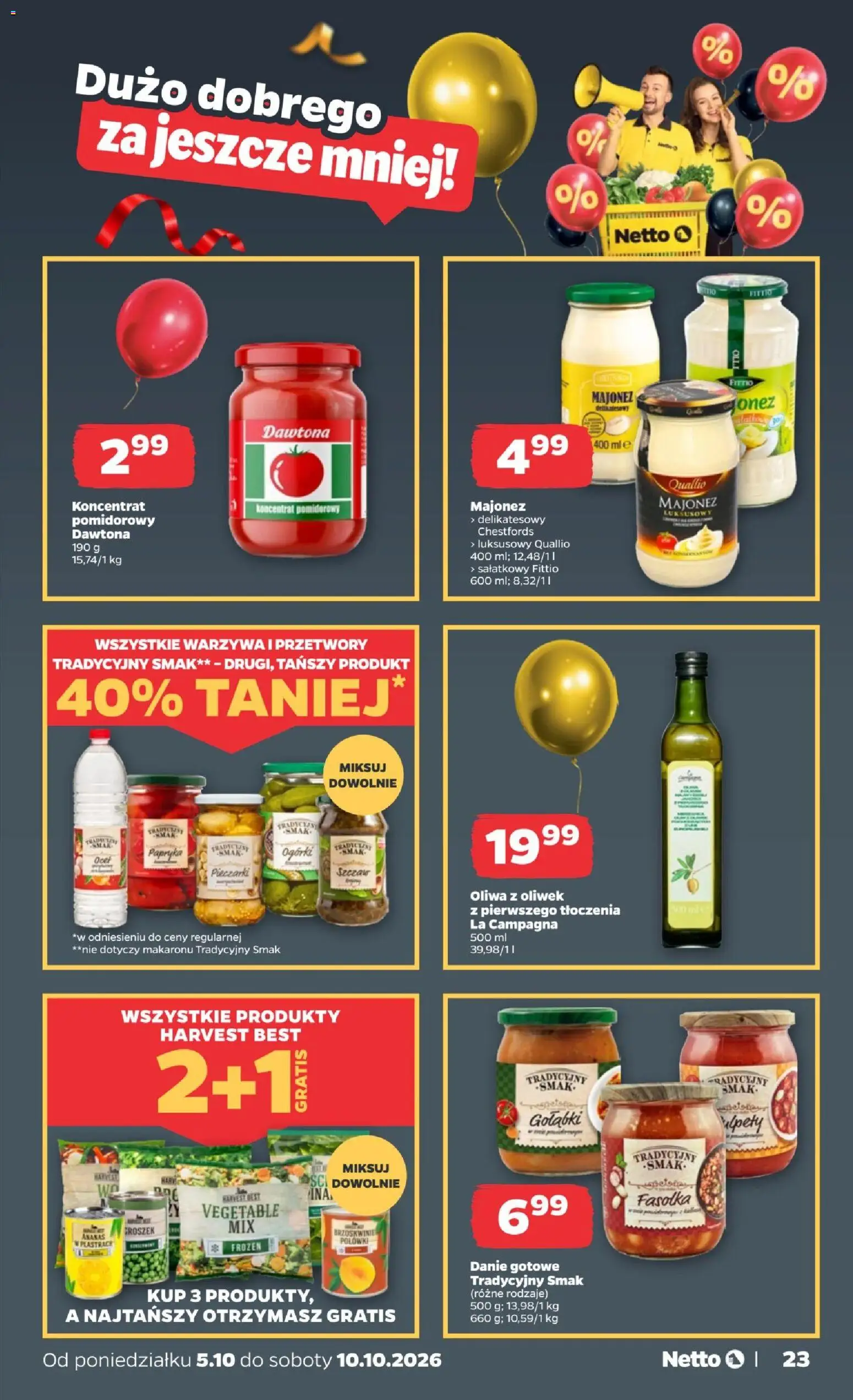 Netto gazetka od poniedziałku od 05.10.2026 | Strona: 23