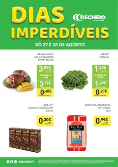 Pré-visualização Recheio - Dias Imperdíveis válido de 27/08/2026