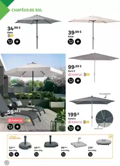 Pré-visualização Leroy Merlin Catálogo Jardim válido de 12.03.2026 | Página: 34 | Produtos: Base