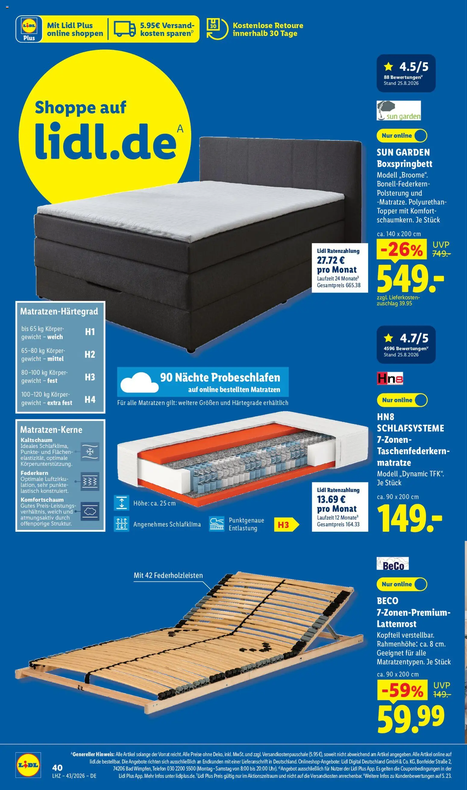 Lidl Německo leták od 19.10.2026 | Strana: 4 | Produkty: Telefon