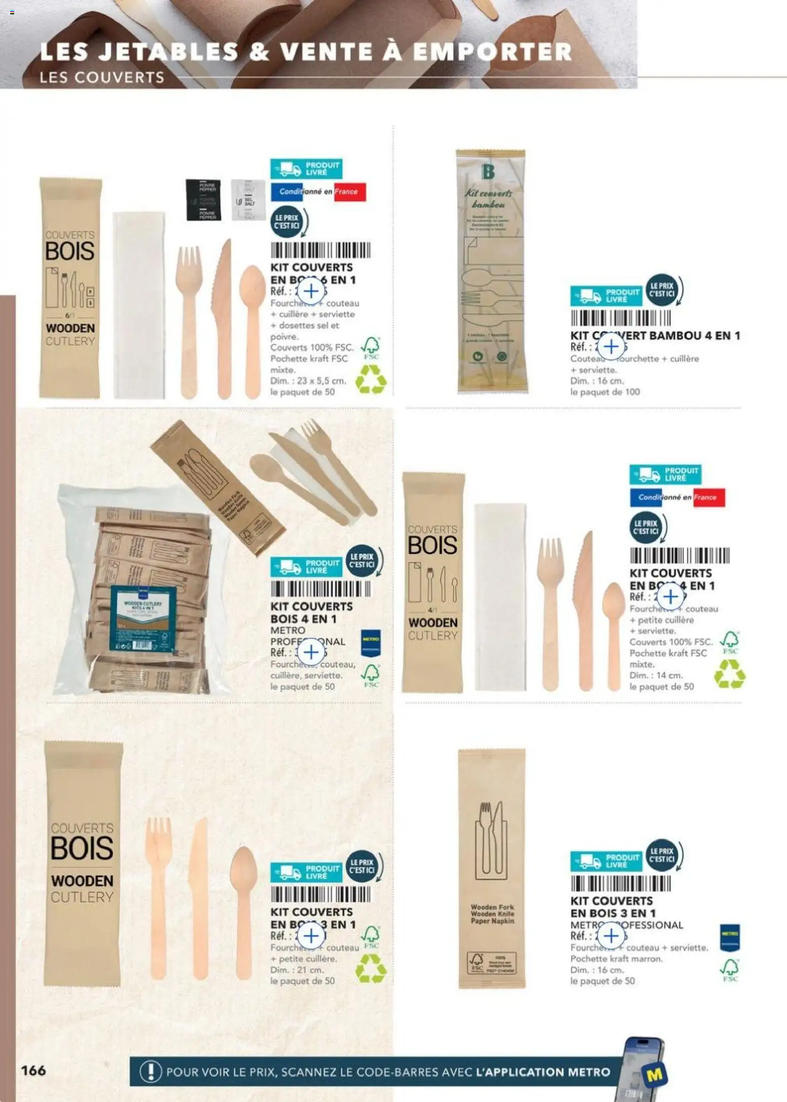 {H1} | Page: 166 | Produits: Couteau, Sel, Livre