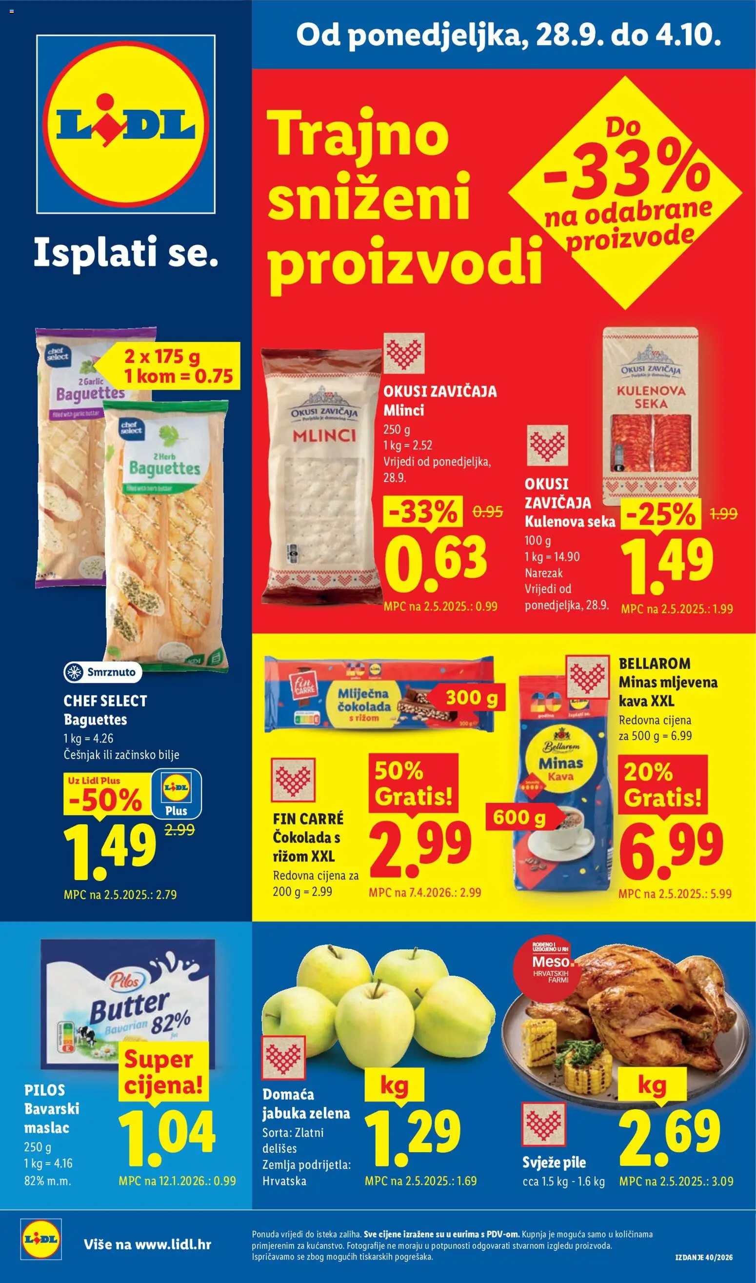 Lidl katalog | vrijedi od 28.09.2026 | Stranica: 1