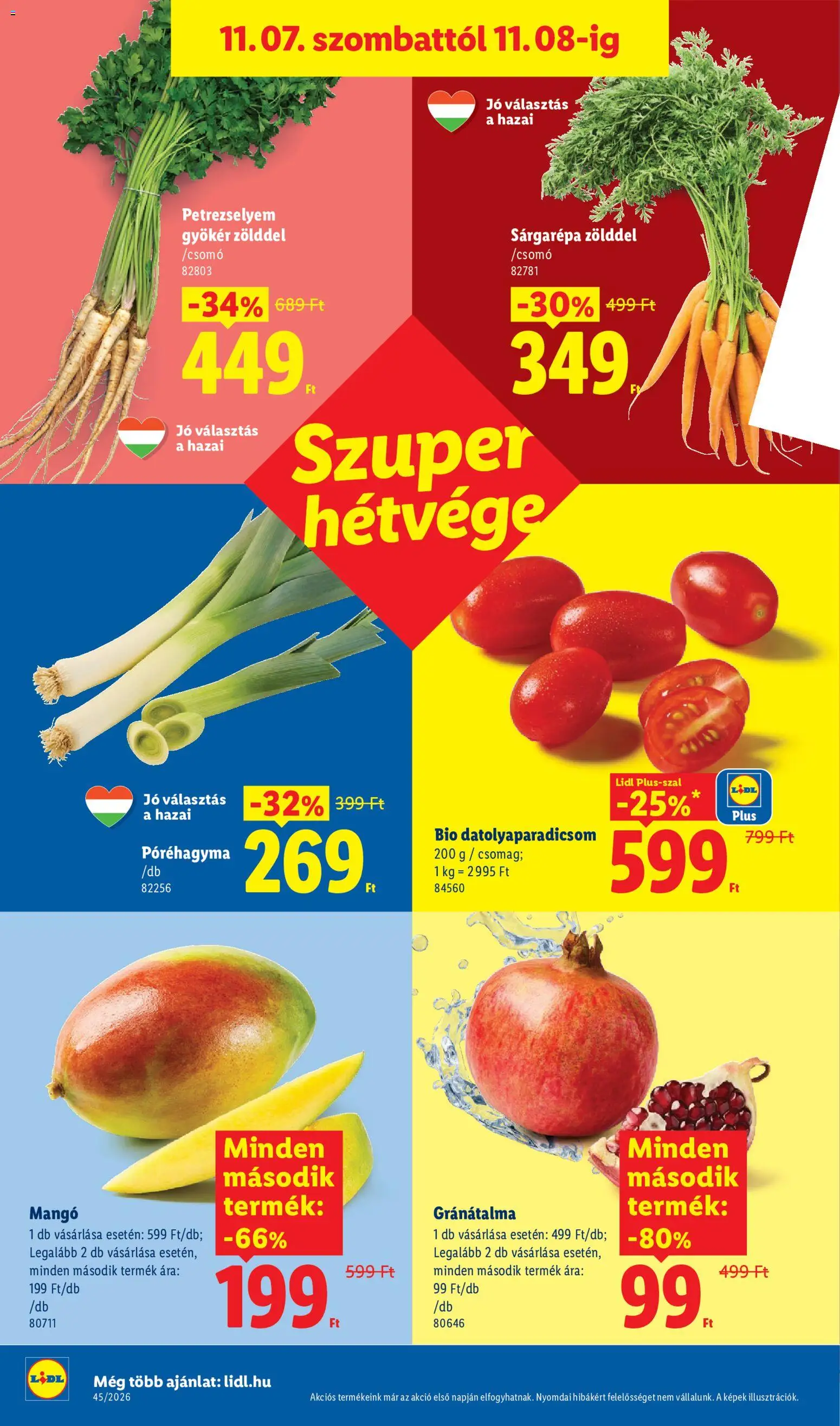 Lidl akciós ujság - amely érvényes a következő dátumtól: 2026.11.05. | Oldal: 34